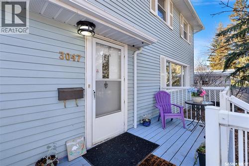 3047 Whitmore Avenue, Regina, SK - Outdoor With Deck Patio Veranda With Exterior