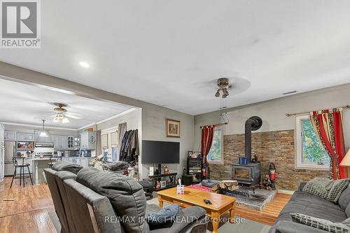 272 Raglan Road W, Oshawa, ON - Indoor Photo Showing Living Room With Fireplace