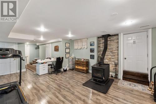 22-24 Kingmans Cove Road, Fermeuse, NL - Indoor With Fireplace