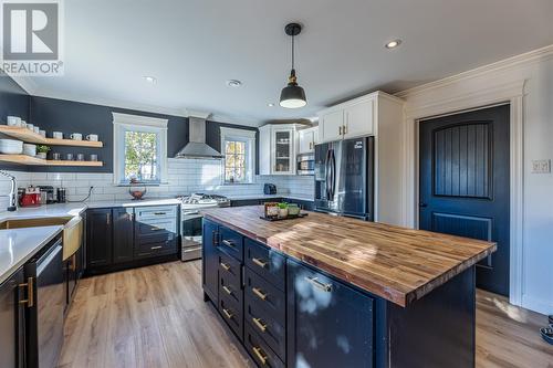 129 Seal Cove Road, Conception Bay South, NL - Indoor Photo Showing Kitchen With Upgraded Kitchen