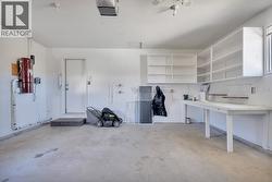 Attached double garage - 