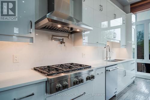 1A Roblin Avenue, Toronto, ON - Indoor Photo Showing Kitchen With Upgraded Kitchen