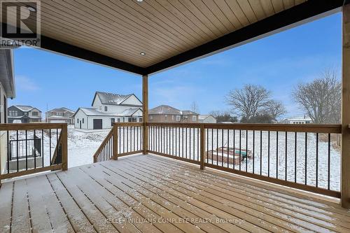 Deck - 3643 Vosburgh Place, Lincoln, ON - Outdoor With Deck Patio Veranda With Exterior