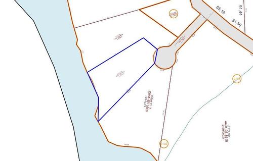 Plan (croquis) - Ch. Kelly, Lac-Sainte-Marie, QC 