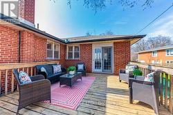 Deck off dining room - 