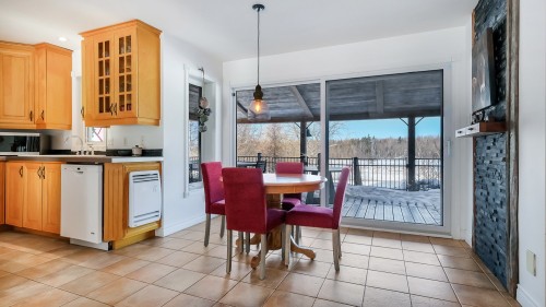 Coin-repas - 73Z Route 255, Kingsey Falls, QC - Indoor Photo Showing Kitchen