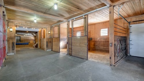 Écurie - 73Z Route 255, Kingsey Falls, QC - Indoor Photo Showing Garage