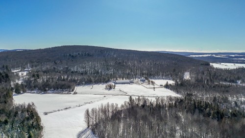Photo aérienne - 73Z Route 255, Kingsey Falls, QC - Outdoor With View