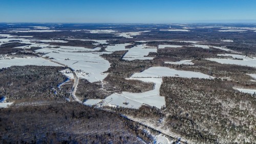 Photo aérienne - 73Z Route 255, Kingsey Falls, QC - Outdoor With View