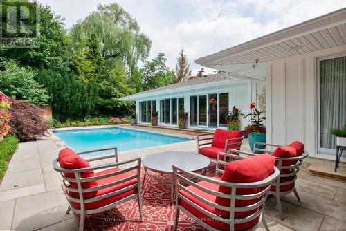 1 Doncaster Avenue, London North (North J), ON - Outdoor With In Ground Pool With Deck Patio Veranda