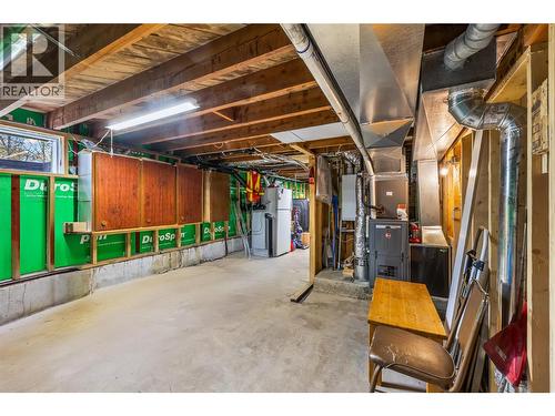1130 Erickson Street, Creston, BC - Indoor Photo Showing Basement