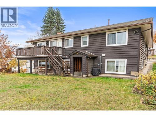 721 Granville Avenue, Enderby, BC - Outdoor With Deck Patio Veranda