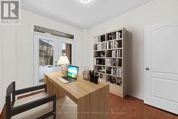 Virtually Staged Private Office with Patio Access - 