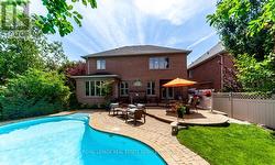 Inground Saltwater Pool and Tiered Stone Patio - 