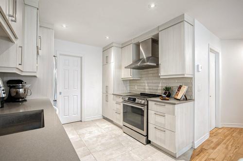Kitchen - 1387 Rue Du Bonheur, Saint-Alexandre, QC - Indoor Photo Showing Kitchen With Upgraded Kitchen
