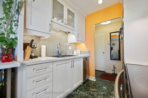 502-921 Midland Avenue, Toronto, ON - Indoor Photo Showing Kitchen With Double Sink
