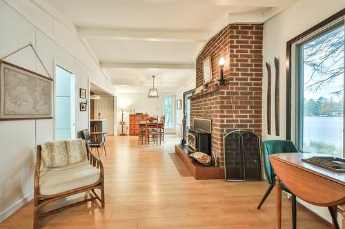Vue d'ensemble - 129 Ch. Laporte, Val-Des-Bois, QC - Indoor With Fireplace