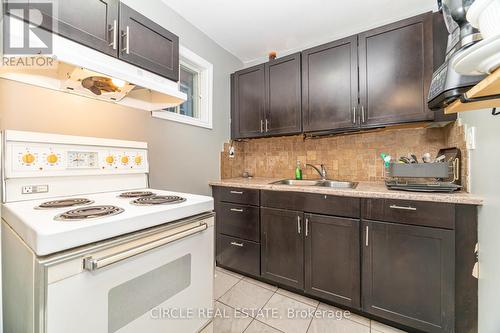 147 Marlborough Street, Brantford, ON - Indoor Photo Showing Kitchen With Double Sink