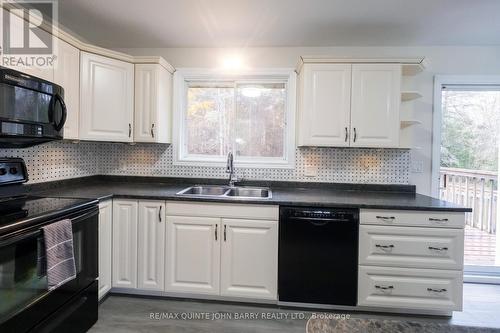 113 Barcovan Beach Road, Quinte West (Murray Ward), ON - Indoor Photo Showing Kitchen With Double Sink