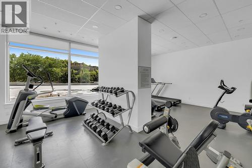 1151 Sunset Drive Unit# 905, Kelowna, BC - Indoor Photo Showing Gym Room
