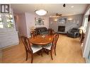 957 Morningstar Road, Oliver, BC  - Indoor Photo Showing Dining Room With Fireplace 