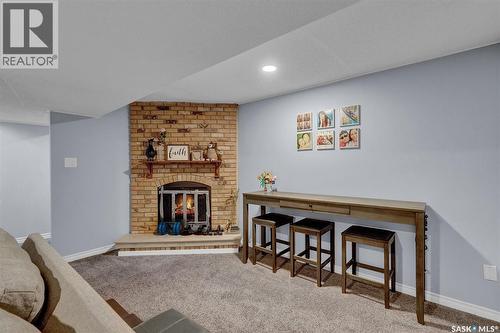 1456 Connaught Street, Regina, SK - Indoor With Fireplace