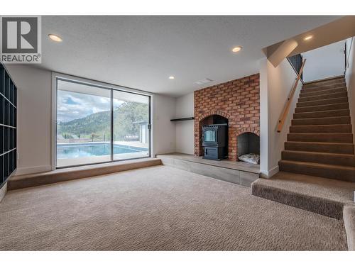 21815 Garnet Valley Road, Summerland, BC - Indoor With Fireplace