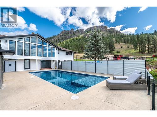 21815 Garnet Valley Road, Summerland, BC - Outdoor With In Ground Pool