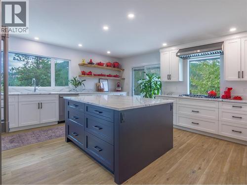 21815 Garnet Valley Road, Summerland, BC - Indoor Photo Showing Kitchen