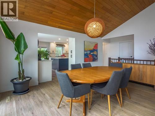 21815 Garnet Valley Road, Summerland, BC - Indoor Photo Showing Dining Room