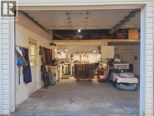 349 Dutch Lake Road, Clearwater, BC - Indoor Photo Showing Garage