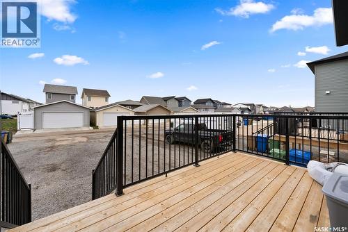 1157 Poley Street, Regina, SK - Outdoor With Deck Patio Veranda With Exterior