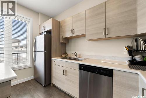 1157 Poley Street, Regina, SK - Indoor Photo Showing Kitchen With Stainless Steel Kitchen With Double Sink