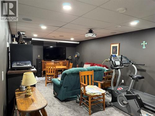 704 1St Avenue, Loon Lake, SK - Indoor Photo Showing Gym Room