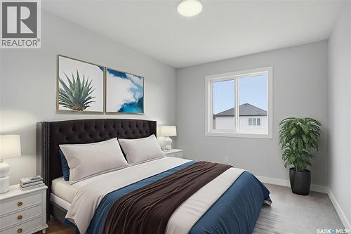 202 Antonini Court, Saskatoon, SK - Indoor Photo Showing Bedroom