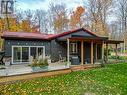 Covered heated deck - 34 Beechwood Lane, Seguin, ON  - Outdoor With Deck Patio Veranda 