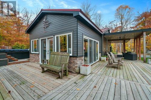 Wraparound Deck - 34 Beechwood Lane, Seguin, ON - Outdoor With Deck Patio Veranda