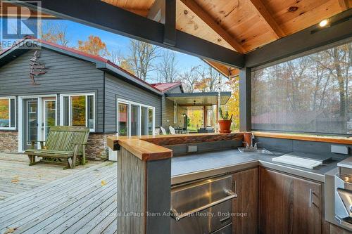 34 Beechwood Lane, Seguin, ON - Outdoor With Deck Patio Veranda With Exterior