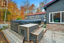 swim spa with hot tub - 