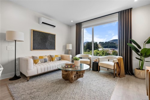 606-1371 Goldstream Ave, Langford, BC - Indoor Photo Showing Living Room