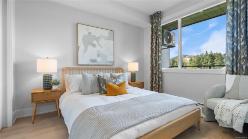 614-1371 Goldstream Ave, Langford, BC - Indoor Photo Showing Bedroom