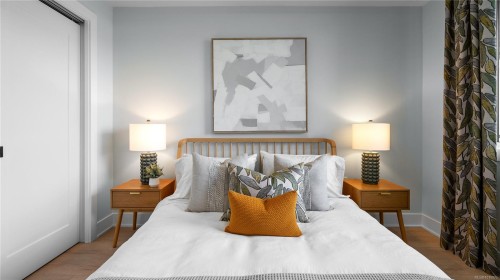 614-1371 Goldstream Ave, Langford, BC - Indoor Photo Showing Bedroom