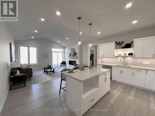 57 Willow Drive, Aylmer, ON - Indoor Photo Showing Kitchen With Upgraded Kitchen