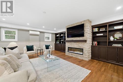 739 Masson Street, Oshawa (Centennial), ON - Indoor Photo Showing Living Room With Fireplace