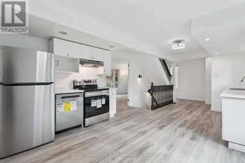 142 Lynbrook Drive, Hamilton, ON - Indoor Photo Showing Kitchen With Stainless Steel Kitchen