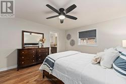 Large window and ceiling fan - 