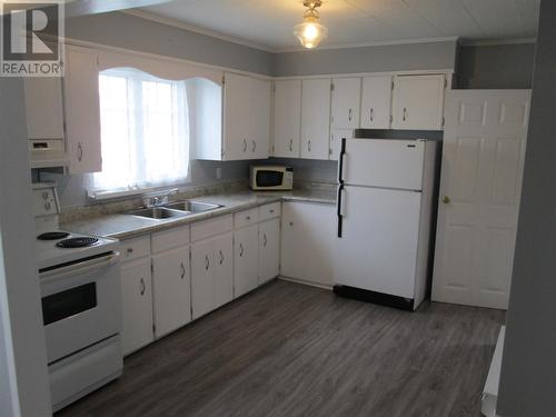 161 Main Street, Point Leamington, NL - Indoor Photo Showing Kitchen With Double Sink