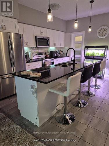 886 Robert Ferrie Drive, Kitchener, ON - Indoor Photo Showing Kitchen With Stainless Steel Kitchen