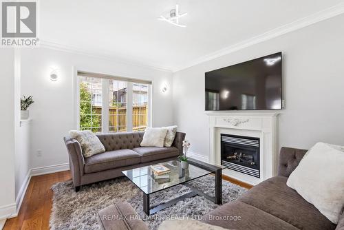 197 Aspenwood Drive, Newmarket, ON - Indoor Photo Showing Living Room With Fireplace
