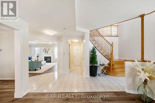 8 Kerrison Drive W, Ajax, ON - Indoor Photo Showing Other Room With Fireplace